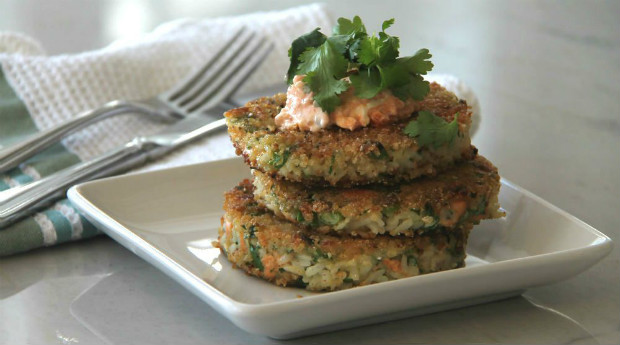 Salmon Rice Cake - Parents Canada