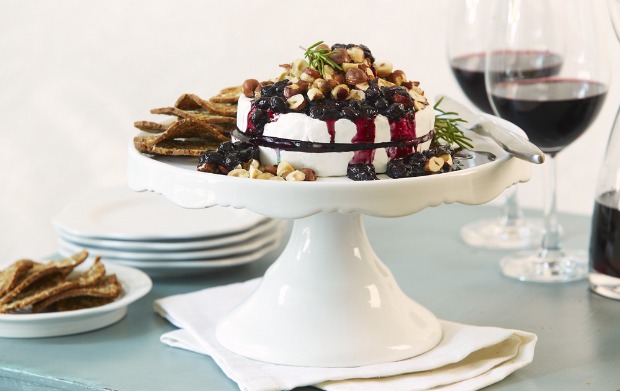 Layered Blueberry Hazelnut Cheese Wheel - Parents Canada