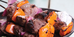 Lamb Souvlaki With Garlicky Tzatziki - Parents Canada