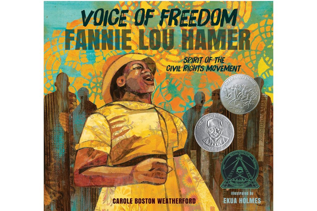 Book cover for Voice of Freedom: Fannie Lou Hamer: The Spirit of the Civil Rights Movement, All ages