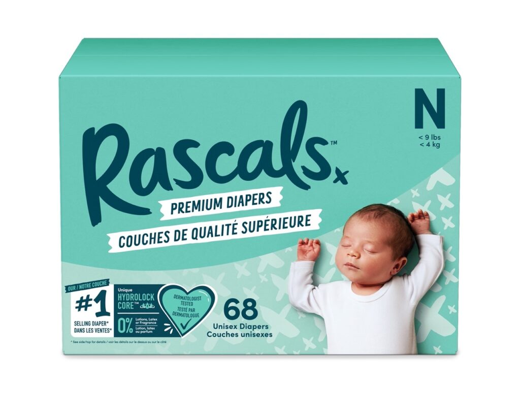 Rascals diapers box of rascals diapers