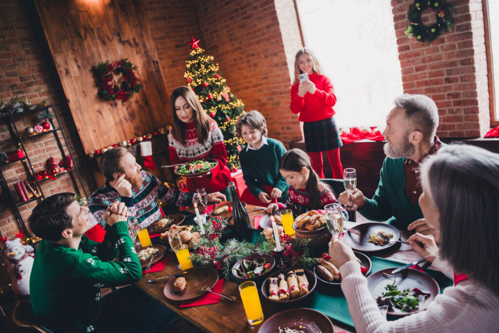 Controlling the chaos at large family gatherings during the holidays