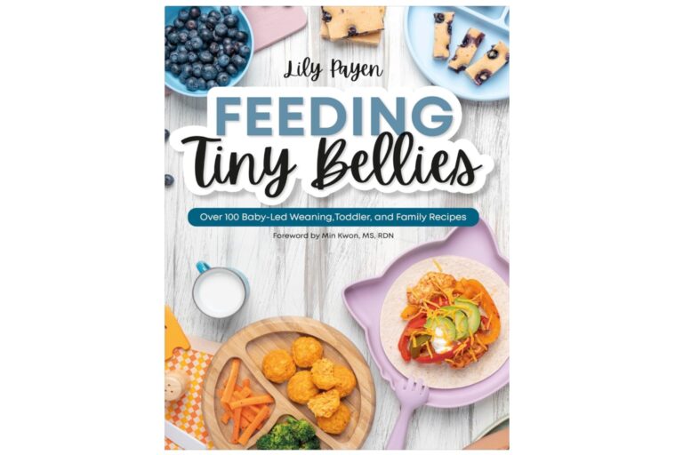 Cover photo of the cookbook Feeding Tiny Bellies